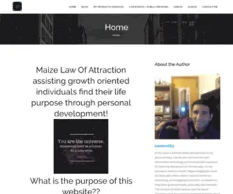 Maizelawofattraction.com(川崎市で叶える、洗練された新築ライフスタイル) Screenshot