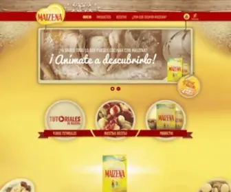 Maizena.cl(Maizena® Chile) Screenshot