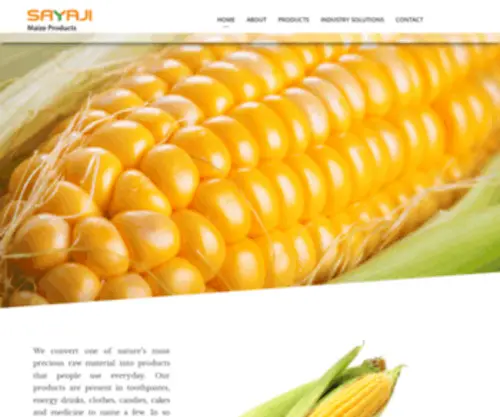 Maizeproducts.com(Maize Products) Screenshot