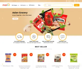 Maizo.com.au(Online Asian Grocery Shopping and Delivery Australia) Screenshot