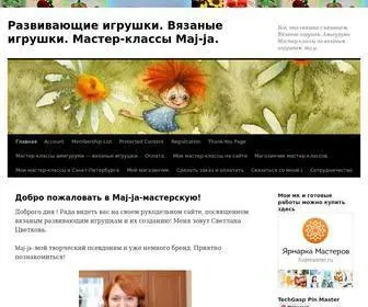 Maj-JA.ru(Развивающие игрушки) Screenshot