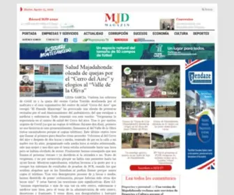 Majadahondamagazin.es(Noticias diarias de Majadahonda. Toda la información de la Zona Oeste de Madrid) Screenshot