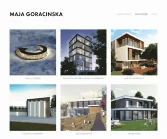 Majagoracinska.com(Maja Goracinska) Screenshot