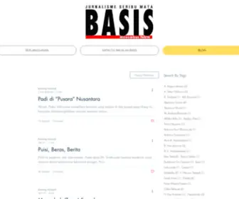 Majalahbasis.com(Majalah BASIS) Screenshot