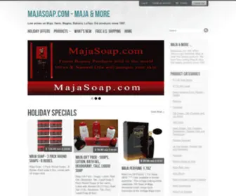 Majasoap.com(Maja & more) Screenshot