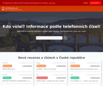 Majawebdesign.cz(Informace o telefonních číslech) Screenshot