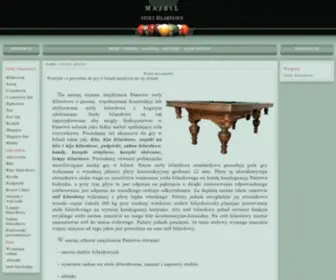 MajBil.pl(Stoły bilardowe MAJBIL) Screenshot