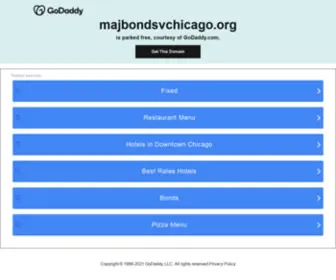 MajBondsvChicago.org(Home Page) Screenshot