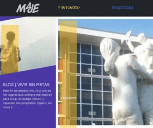 Maje.com.ni(Maje) Screenshot