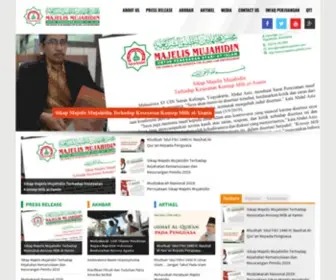 Majelismujahidin.com(Untuk Penegakan Syari'at Islam) Screenshot