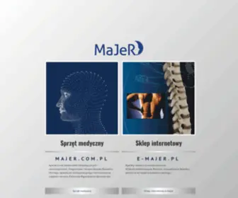 Majer.com.pl(Sprzęt medyczny) Screenshot