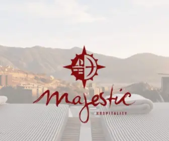 Majestic-Hospitality.com(Majestic Hospitality) Screenshot