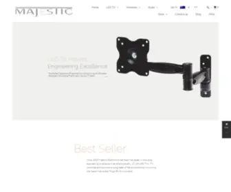 Majesticelectronics.com.au(Marine RV 12V LED TV) Screenshot