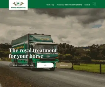 MajesticFloats.co.nz(Horse Transport NZ Wide) Screenshot