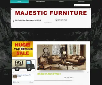 MajesticFurnitureofnj.com(Majesticfurniture) Screenshot