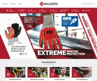 MajesticGlove.com(Majestic Glove) Screenshot