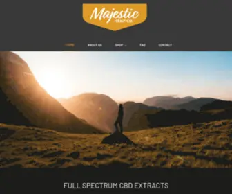 Majestichempco.com(Majestic Hemp Company) Screenshot