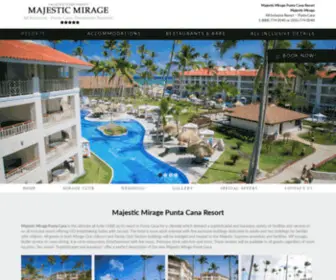 Majesticmirage.com(Punta Cana) Screenshot