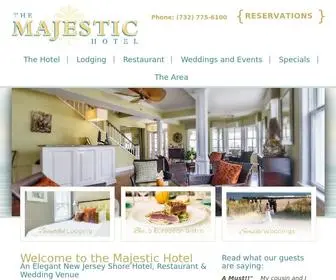 Majesticoceangrove.com(Top rated Jersey Shore hotel) Screenshot