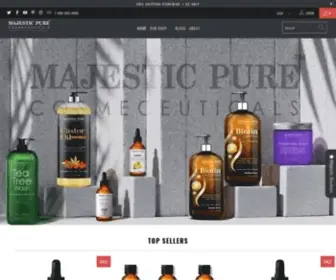 MajesticPure.com(Majestic Pure) Screenshot