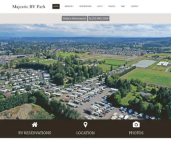 MajesticrvPark.com(Majestic RV Park) Screenshot