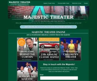 Majestictheater.com(Majestic Theater) Screenshot