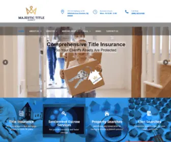 Majestictitle.com(Majestic Title Agency) Screenshot