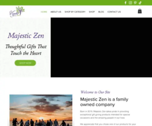 Majesticzen.com(Majestic Zen) Screenshot