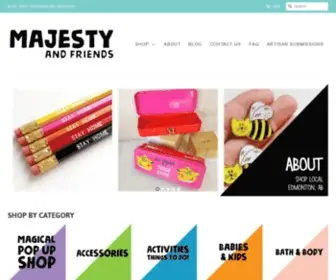 Majestyandfriends.com(Majesty and Friends) Screenshot