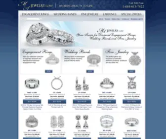 Majewelryny.com(Beautiful Diamond Jewelry from the NY Diamond District) Screenshot