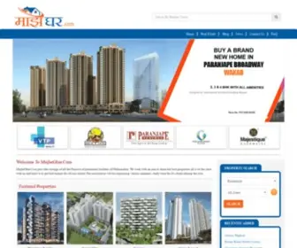 MajHeghar.com(Real Estate Portal for Maharashtra) Screenshot