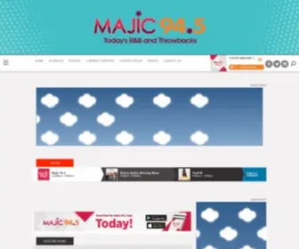 Majic945.com(Majic 94.5) Screenshot
