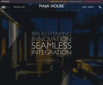 Majikhouse.com(Bespoke Home Cinema Installation & Automation) Screenshot