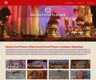 Majisaeventplanner.in(Majisa Event Planner) Screenshot