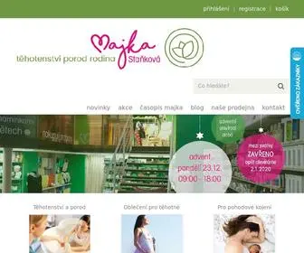Majka-Shop.cz(Maminkami prov) Screenshot