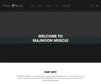 MajNoonmuscle.com(Create an Ecommerce Website and Sell Online) Screenshot