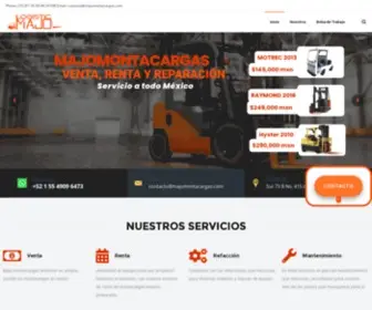 Majomontacargas.com(Montacargas Majo) Screenshot