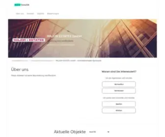 Major-Estates.com(Major Estates) Screenshot