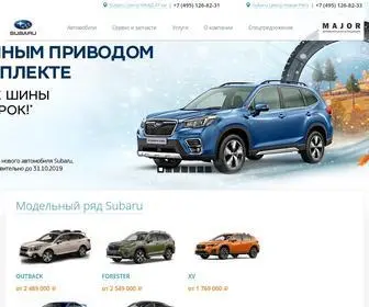 Major-Subaru.ru(субару) Screenshot