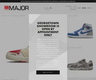 Majordc.com(MAJOR Online Store) Screenshot