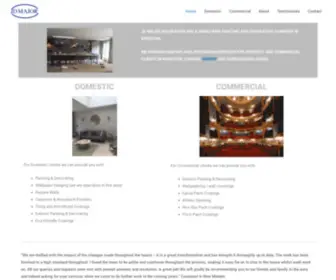 Majordecor.com(JD Major Decorating Services Ltd) Screenshot
