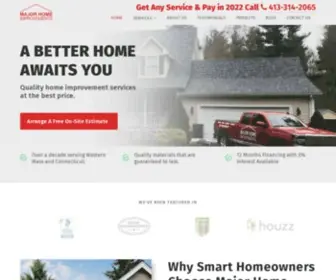 Majorhomeimprovements.com(Major Home) Screenshot