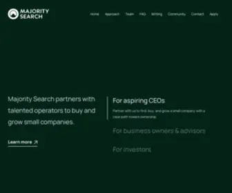 Majoritysearch.com(Majority Search) Screenshot