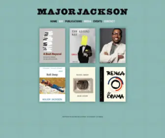 Majorjackson.com(Author Website) Screenshot