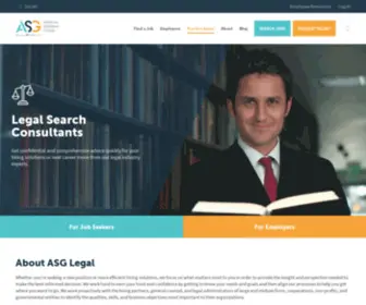 Majorlegalservices.com(ASG Legal) Screenshot