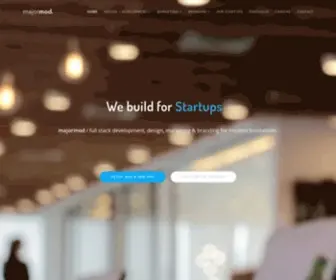 Majormod.com(Web Design & Development Company in Bangalore) Screenshot