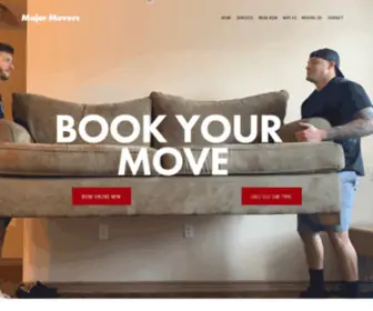 Majormoverllc.com(Major Movers) Screenshot