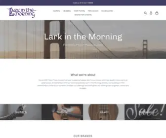 Majormusicsupply.com(Lark in the Morning Wholesale) Screenshot