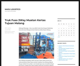 Majulogistics.com(MAJU LOGISTICS) Screenshot