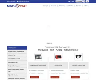 Mak-NDT.com.tr(MAK NDT) Screenshot